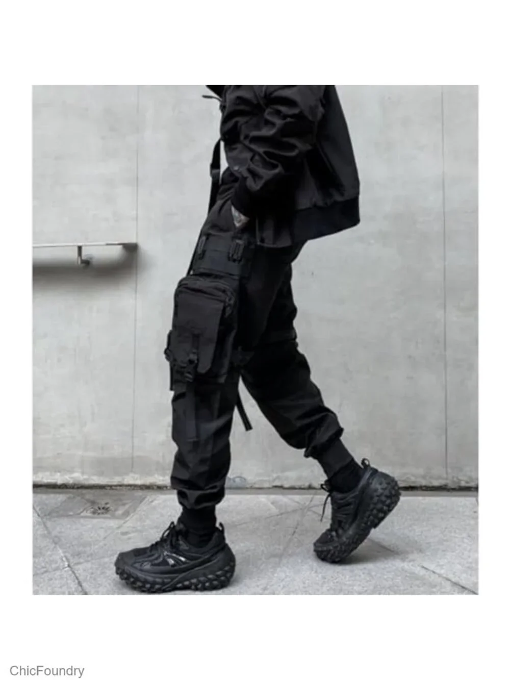 Men's Functional Paratrooper Tactical Cargo Techwear Streetwear Pants